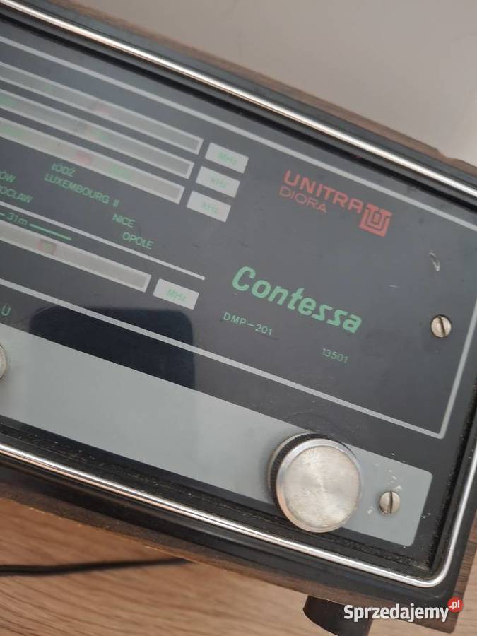 Radio PRL Unitra Contessa mazowieckie
