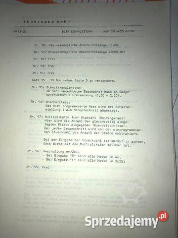 PIŁA NA ZIMNO KASTO HBA520 AU Pozostałe Radomsko