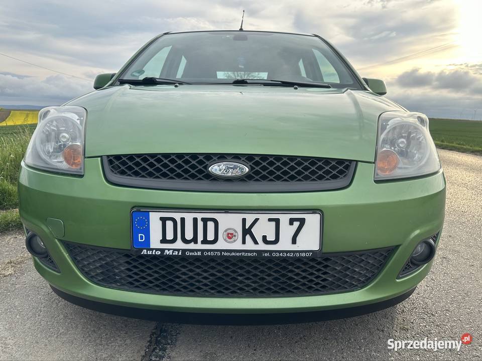 Ford Fiesta VI 14 16V 80 2007 z Niemiec lakier metallic Fiesta podkarpackie Przeworsk