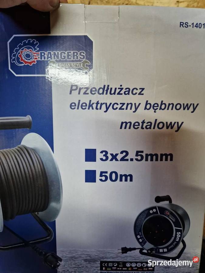 Przedłużacz bębnowy ogrodowy Rangers 50 m 4