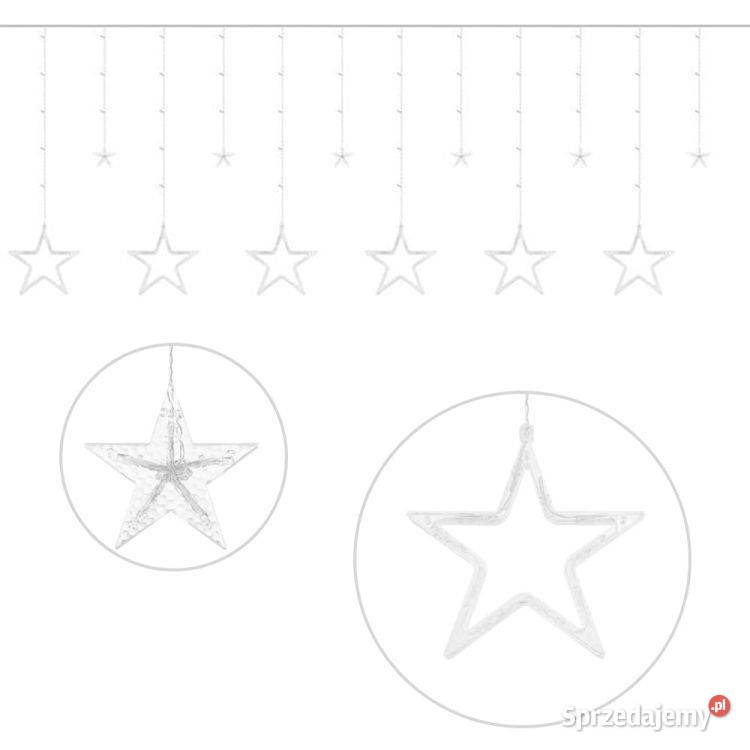 Lampki gwiazdki światełka świąteczne wiszące Oświetlenie podlaskie Bielsk Podlaski sprzedam