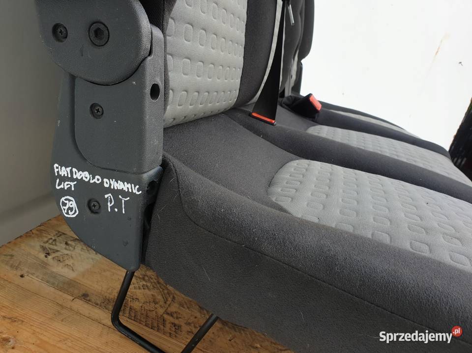 Fiat Doblo lift FOTELE KOMPLET FOTELI PRZEKŁADKA osobowe Rudka