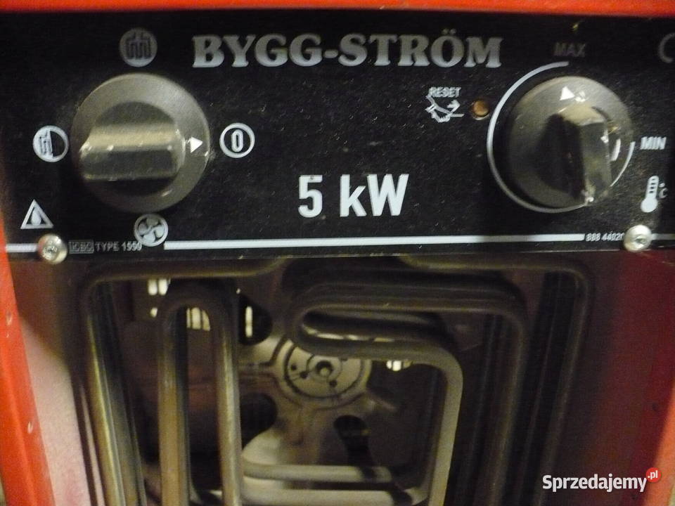 nagrzewnica elektryczna termowentylator piec Poświętne