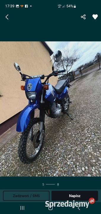Yamaha XT600 enduro Pułtusk