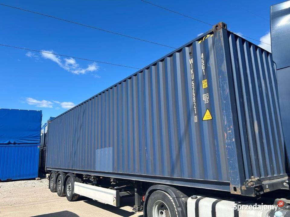 Kontener morski magazynowy 40HC12 metrów IICL Magazynowanie Olsztyn