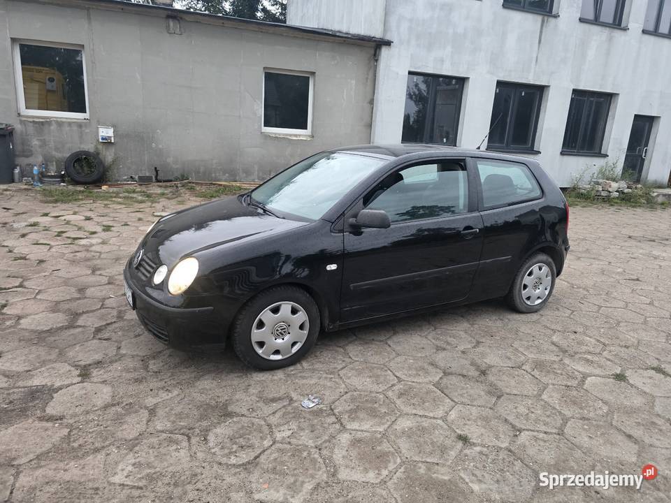 Vw polo 9n czarny Polo Volkswagen Słupca