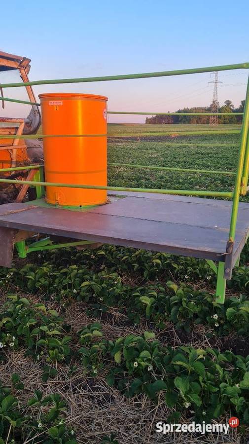 Ścielarka słomy do truskawek nieuszkodzony Czarnków