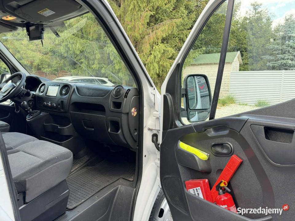 Renault Master wywrotka 3os bliźniak 145 wielofunkcyjna kierownica mazowieckie Warszawa