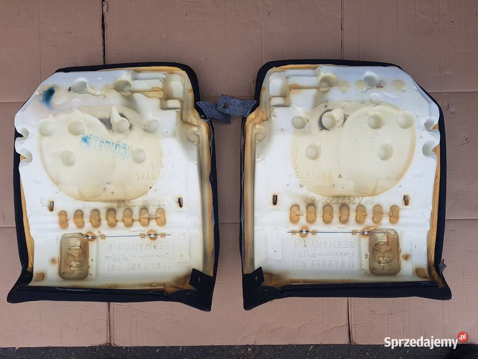 poszycia siedzeń kanapa tył Mercedes E207 cabrio