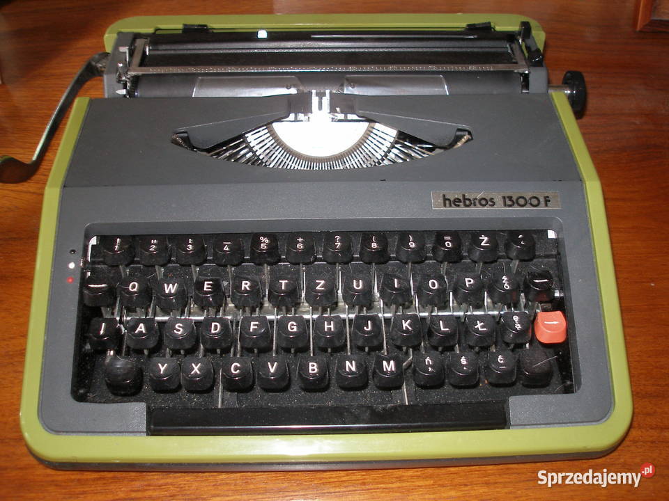 Maszyna do pisania Hebros 1300 F mazowieckie Warszawa
