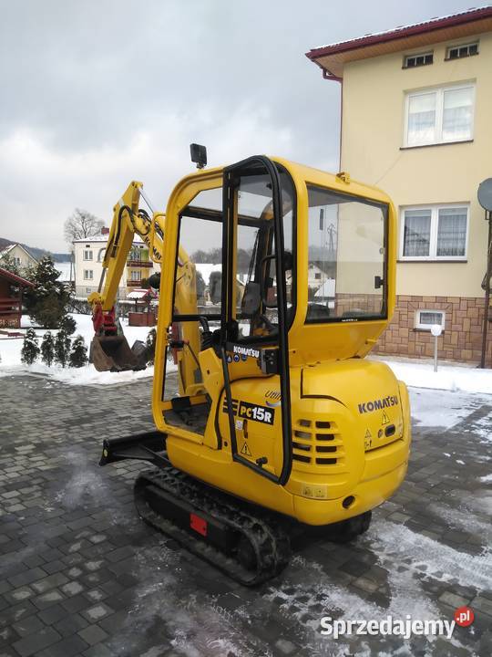 Minikoparka Komatsu pc 15 17t Średnia Wieś