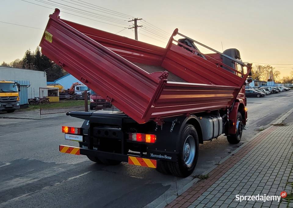 Mercedes AXOR 1824 Kiper HDS HIAB 099 Dźwig podkarpackie Łańcut