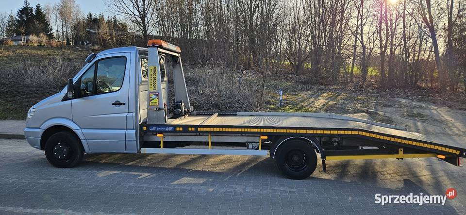 Mercedes Sprinter Pomoc Drogowa 5t autoalarm Żabi Róg
