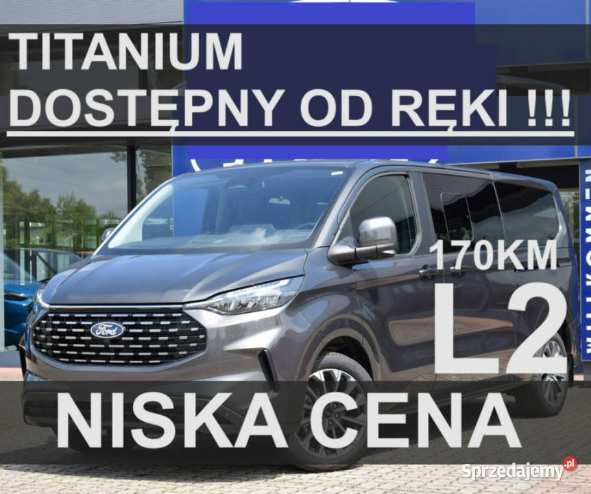 Ford Tourneo Custom Titanium 170 L2 Fotele AGR autoalarm Szczecinek sprzedam
