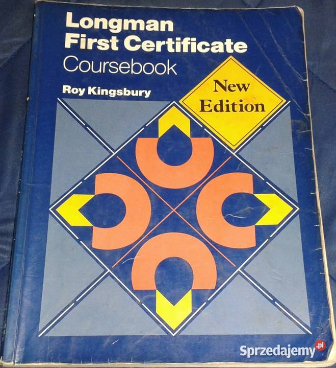 Longman first certificate Coursebook Roy Chełm sprzedam