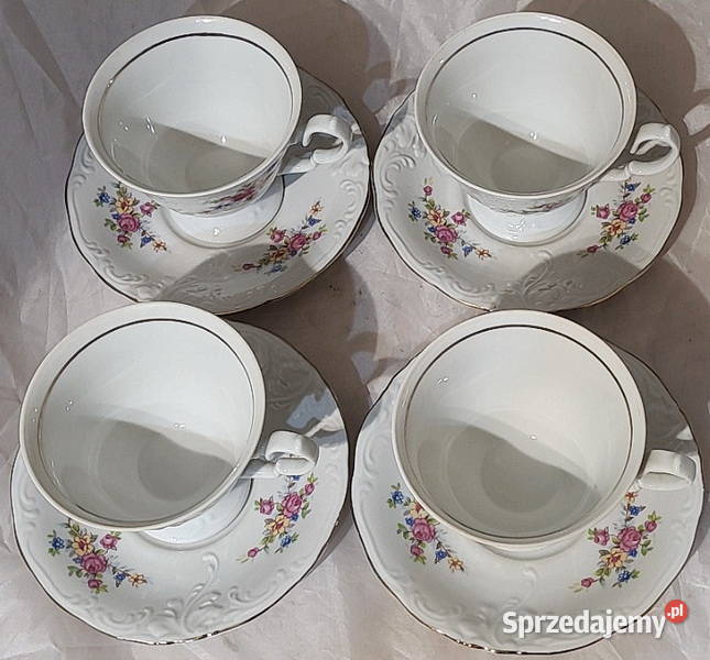 Komplet filiżanek porcelanowych Radom