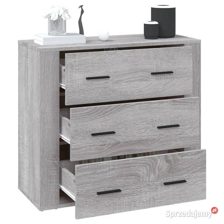 Szafka szary dąb sonoma 80x33x70 materiał mazowieckie Warszawa sprzedam