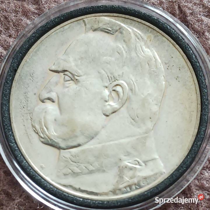 5 J Piłsudski 1934 r Orzeł urzędowy piękny Konin