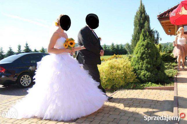 śliczna suknia ślubna Tarnów