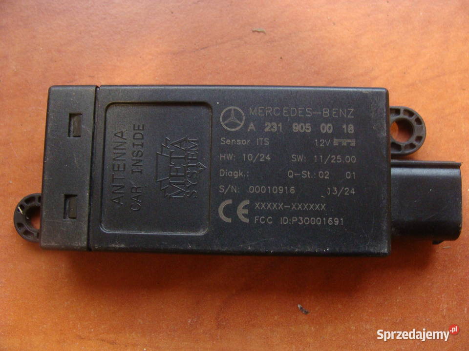 CZUJNIK RUCHU MERCEDES SL R231 A2319050018 osobowe sprzedam