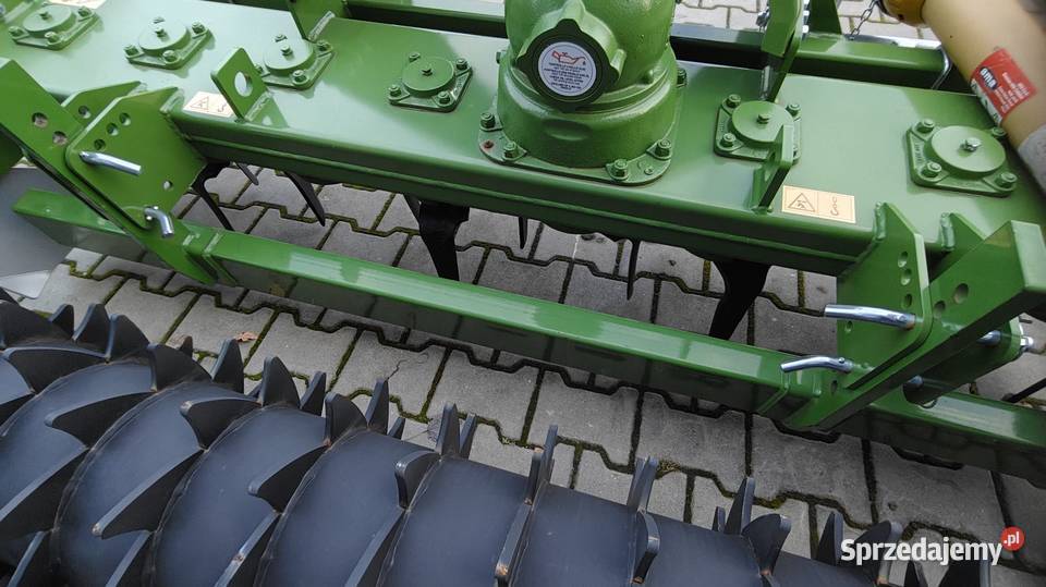 Brona aktywna CELLI sadownicza 2m z wałem packer