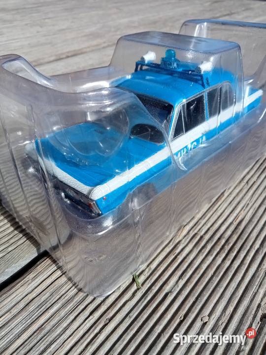 Fiat 125p milicja model skala 124 Hachette Dębica