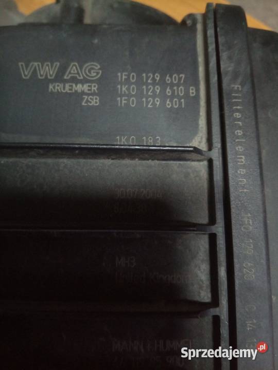 audi a3 s3 8p Obudowa filtra powietrza Jedlnia