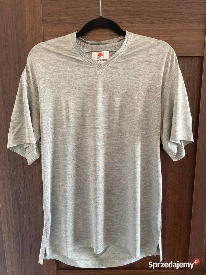 Elegancki Tshirt Sunset Suits rozmiar M szary/srebrny Elbląg