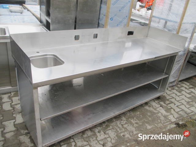 Stół Gastronomiczny Roboczy Z 2 Półkami 2207090 Ostrów Wielkopolski