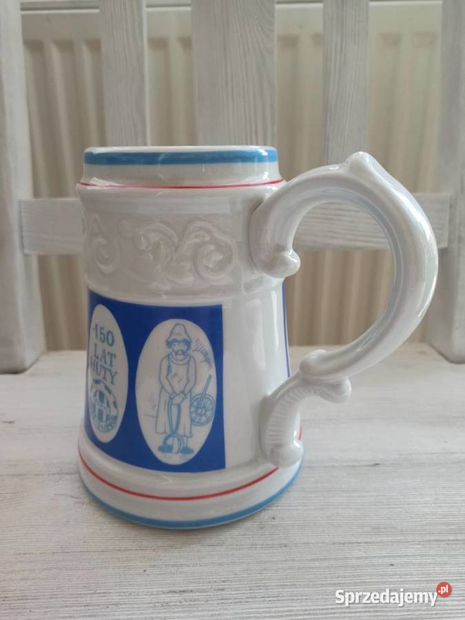 Huta Pokój 150 lat kufel okolicznościowy Bielsko-Biała