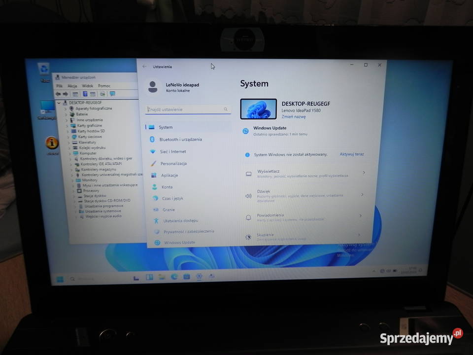 Laptop Lenovo IdeaPad Y580 Intel Core i5 małopolskie Olkusz