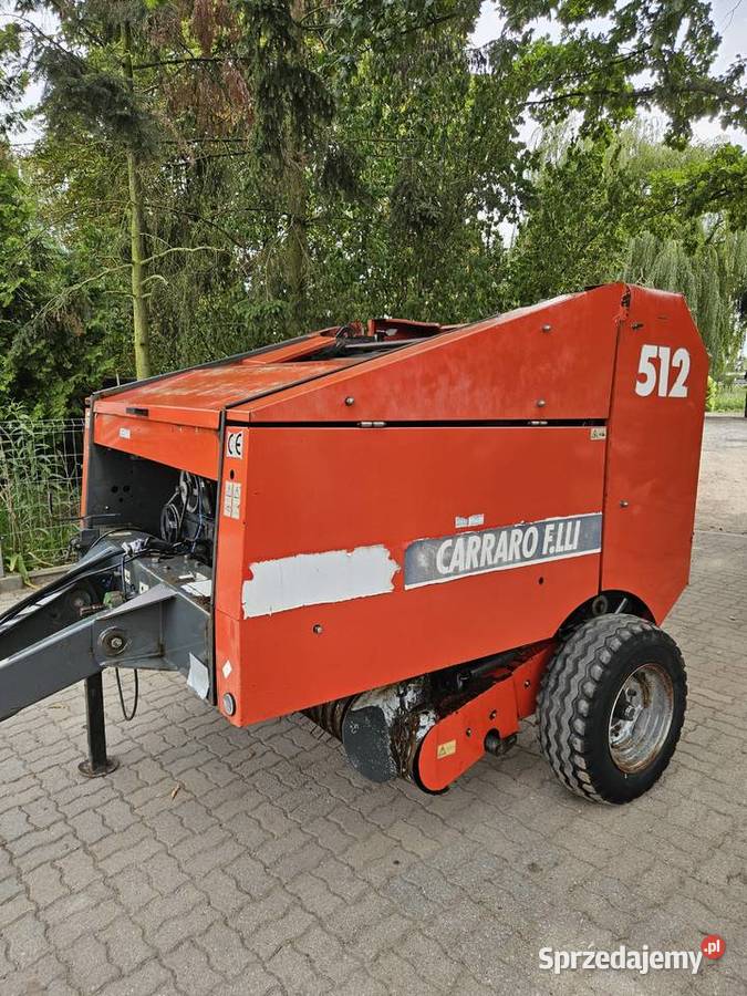 Prasa Rolująca Carraro 512 1200 Belarka Paget Grójec