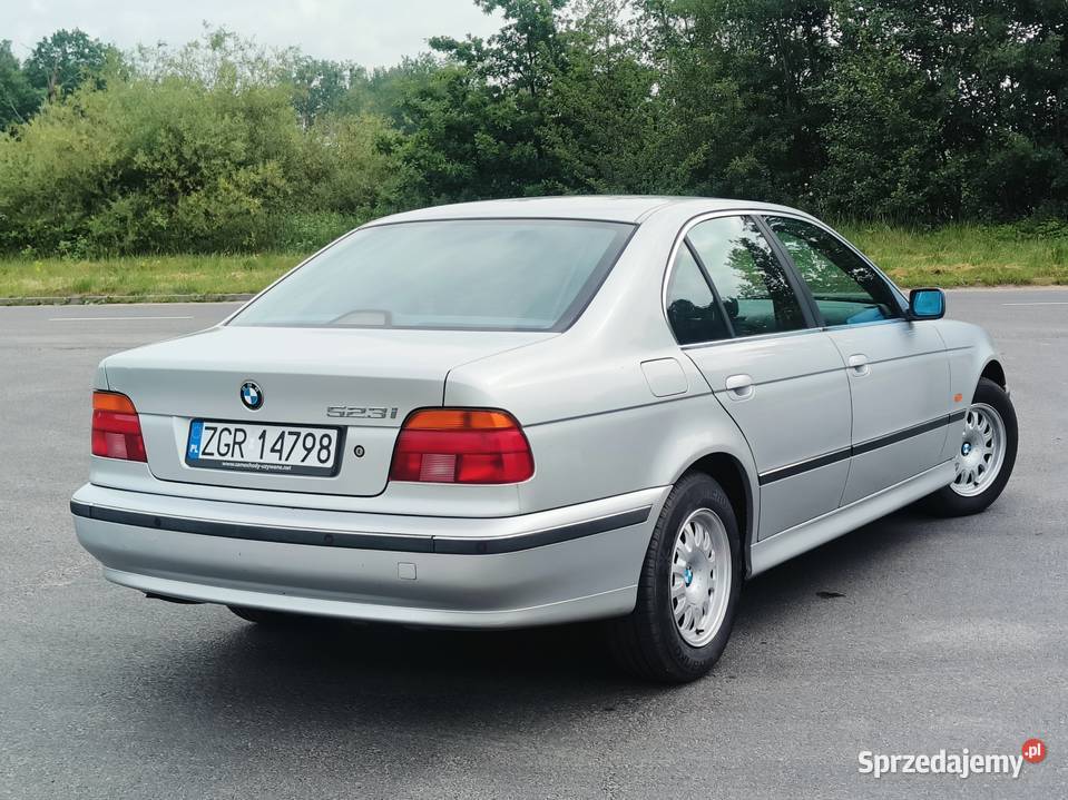 BMW 523i sedan KLIMA skóra zar w Gryfino