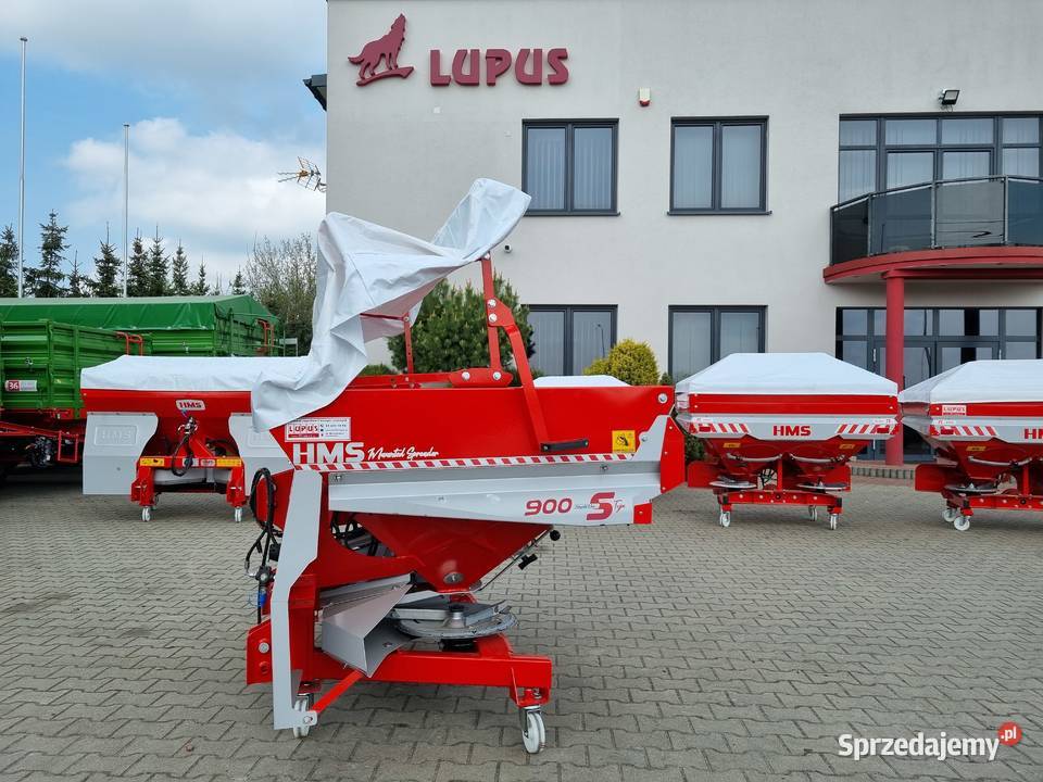 Rozsiewacz nawozu Dwutarczowy INOX plandeka Ciechanów