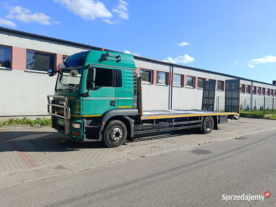 Auto laweta Man 15280 Specjalny ładny stan