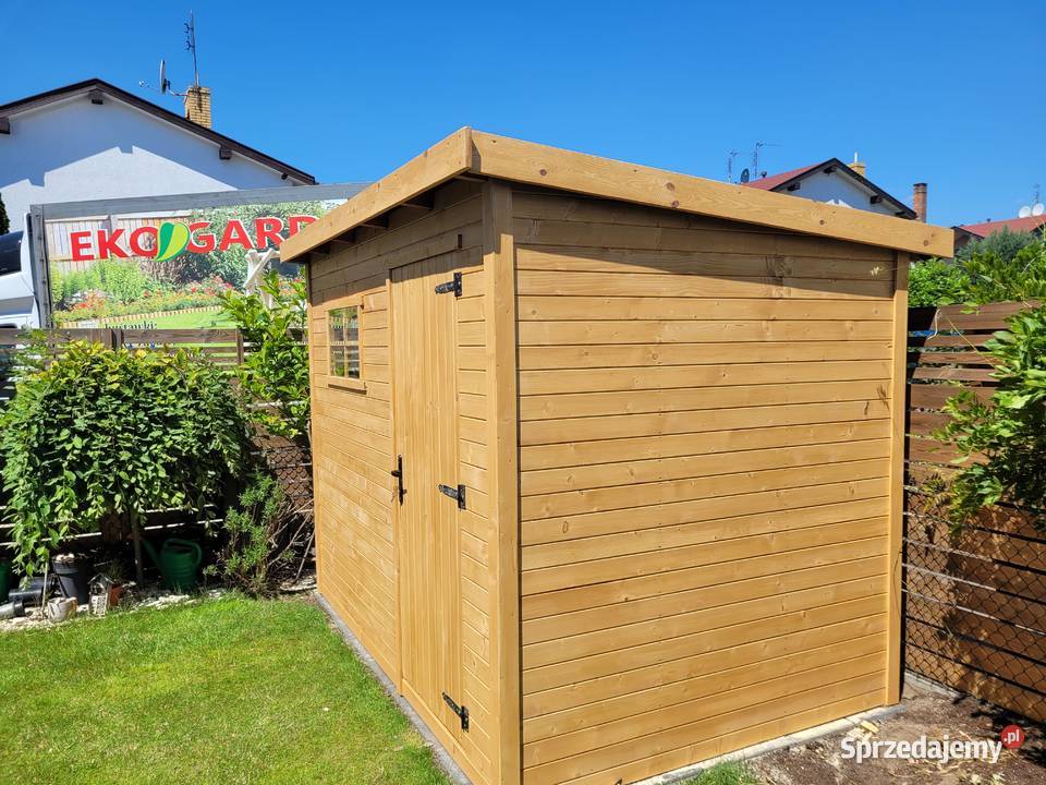 Domek narzędziowy ogrodowy nowoczesny 3x2 montaż Wrocław