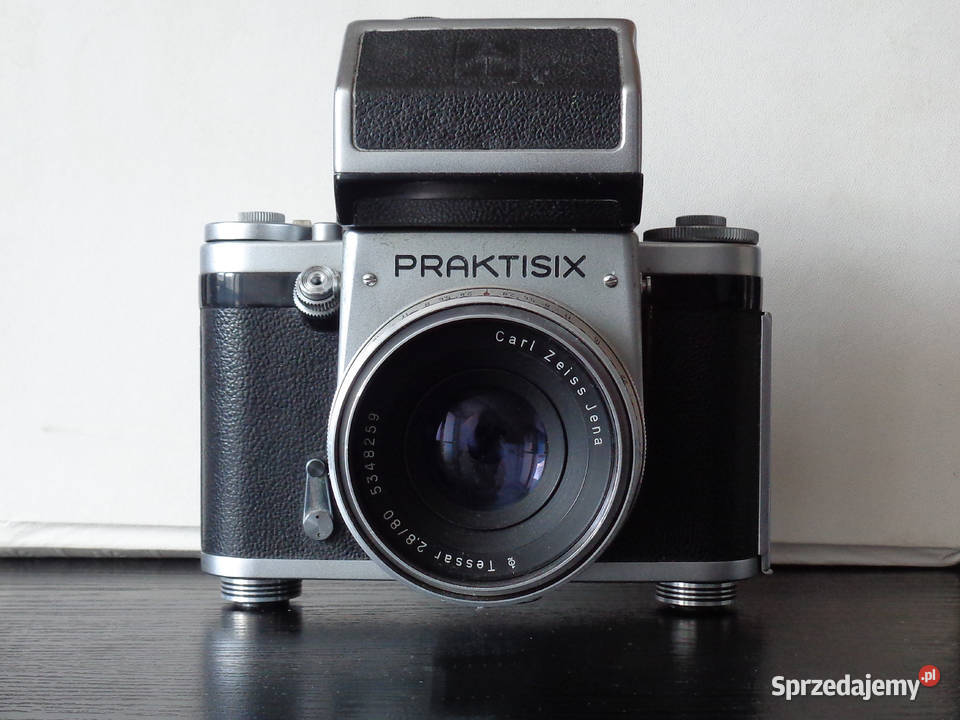 Praktisix obiektyw Tessar 2880 pryzmat TTL z Brzeg