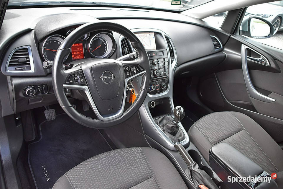 Opel Astra 14T 120 Alu Klima Navi Gwarancja J lakier metallic Astra mazowieckie Nowe Kucice