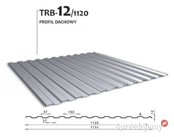 Blacha TRAPEZOWA trapez TRB12 T12 Alucynk Zawoja