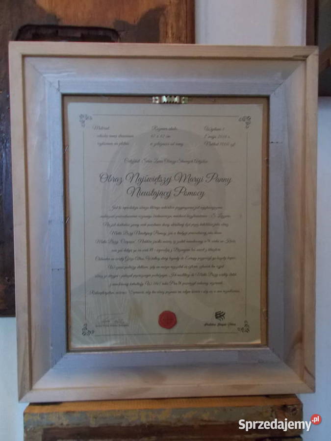 Obraz Najświętszej Maryi Panny Nieustającej Szczecin