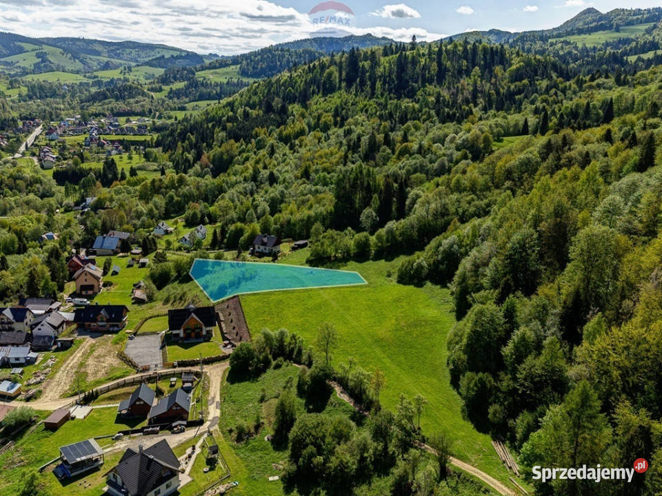 Widokowa Działka na wzniesieniu z pozwoleniem