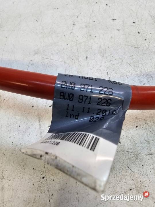 PRZEWÓD KLEMA PLUSOWA AUDI A4 B9 A5 8W 8W0971226 Przystajń