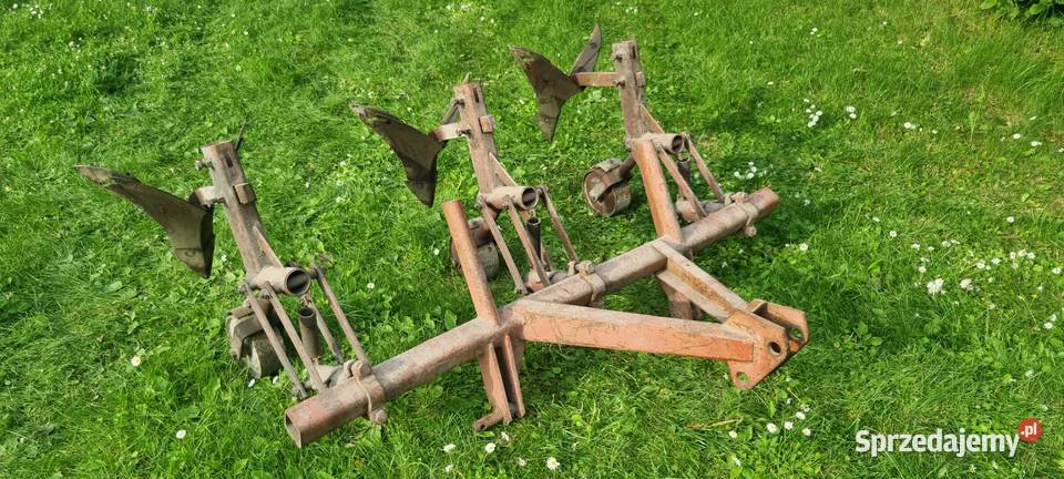 Pług dwu skibowy unia grudziądz brony kultywator małopolskie Miechów