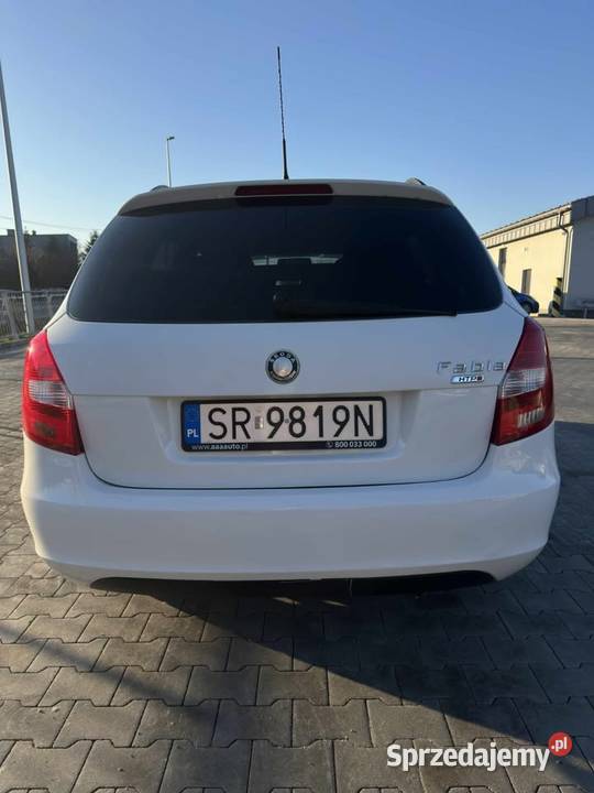 Skoda Fabia II Combi 12 benzyna 2009 162 ZADBANA Kraków