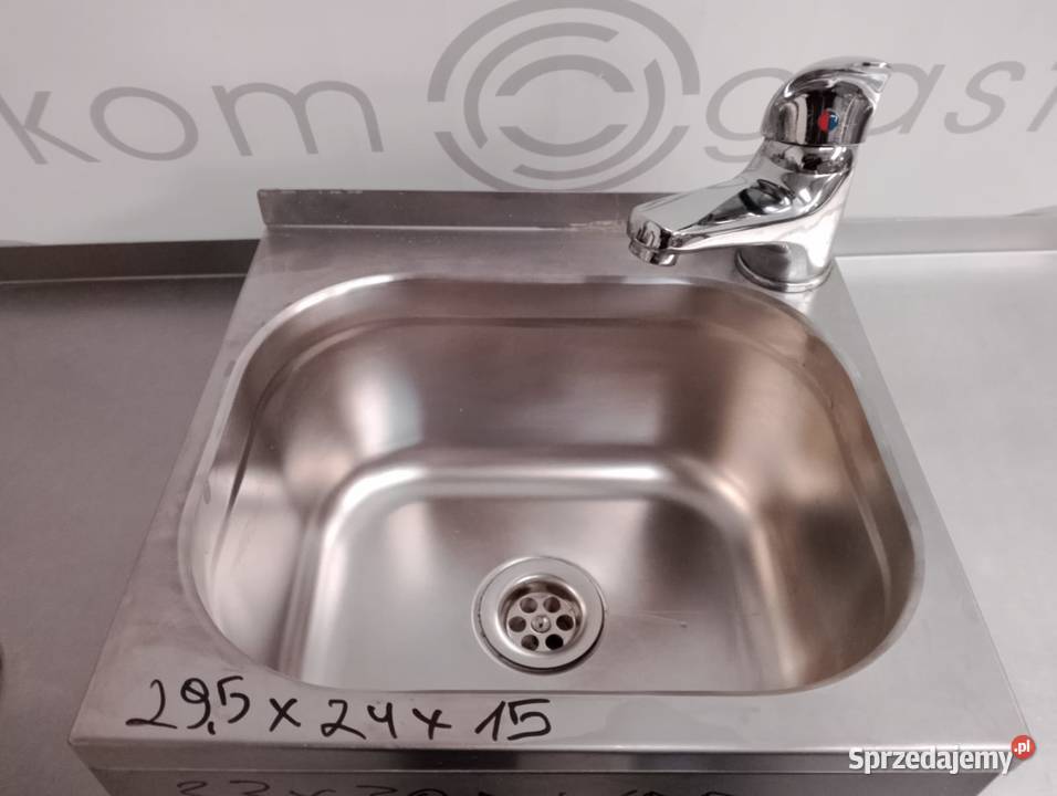 Umywalka nierdzewna zabudowana 33x305x155 Wrocław sprzedam