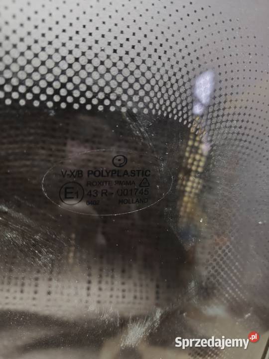 Szyby przód do przyczepy kempingowej KIP Odrowążek