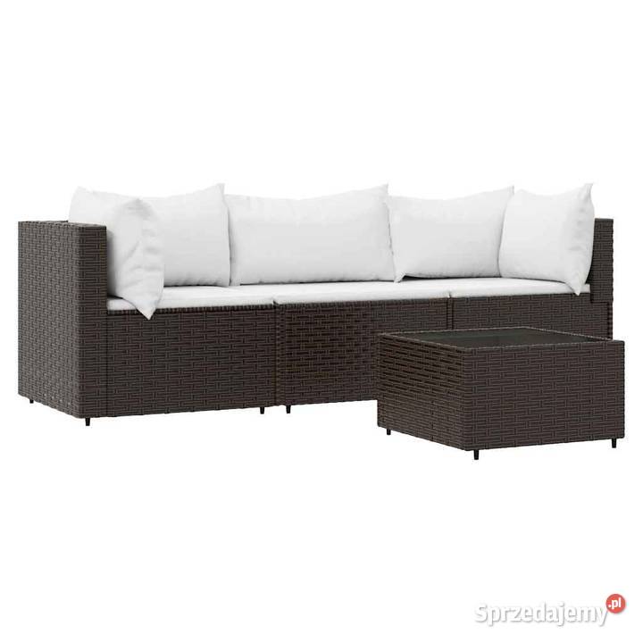 vidaXL 4cz zestaw wypoczynkowy do ogrodu Warszawa