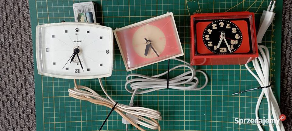 Zegary elektryczne 230 V USA Germany Francja Żary sprzedam