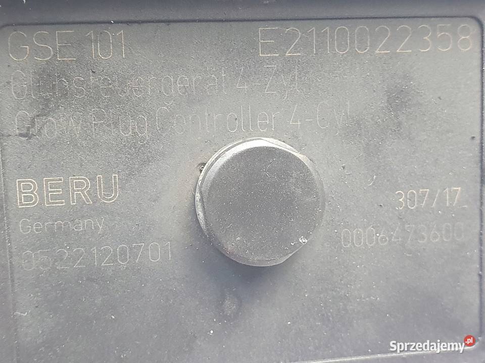 PRZEKAŹNIK ŚWIEC ŻAROWYCH BMW X3 E83 20 D beru Chełm