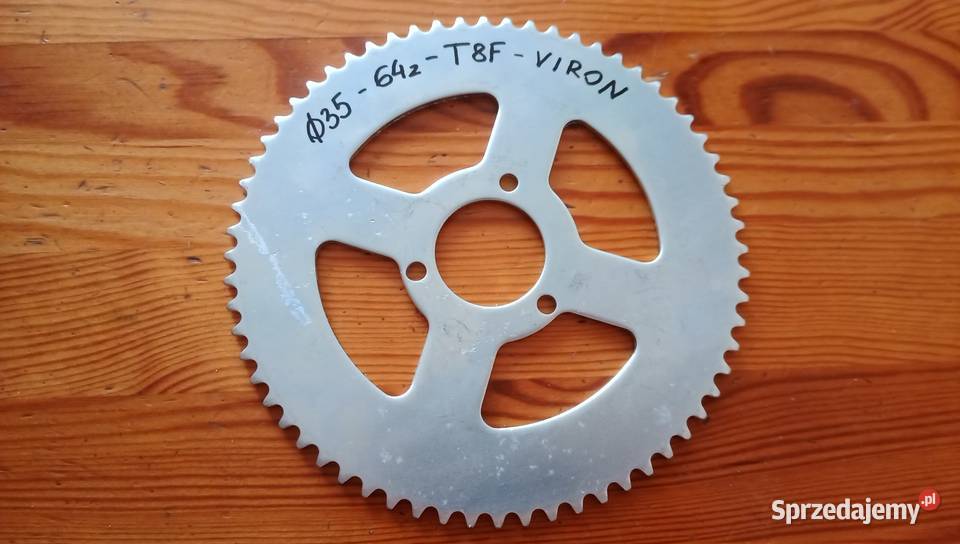 Zębatka tylna 64z łańcuch T8F hulajnoga VIRON Deskorolki elektryczne i hoverboardy Warszawa
